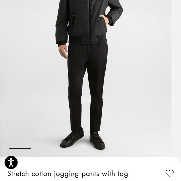 Dolce & Gabbana Black Casual Pants